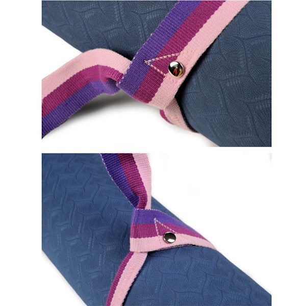 Yogamatta Bärrem Yogamatta Sele Sling, Hållbar Justerbar Fuchsia Rosa