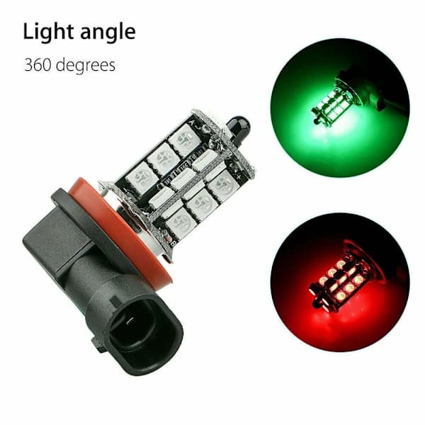 Kjørelys RGB LED-lamper kjørelys