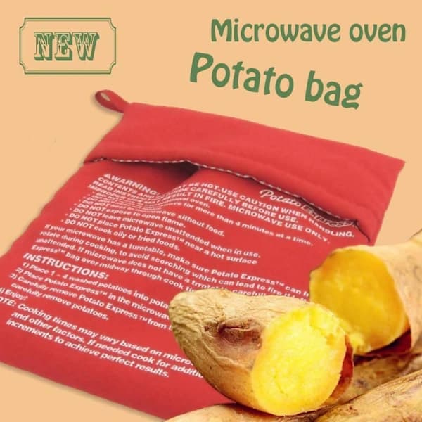 Mikrovågspåse för potatis, Potatispåse, Bakpotatis