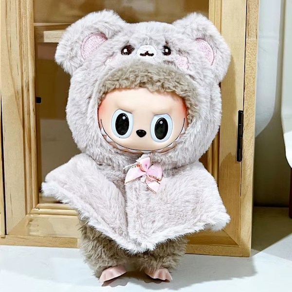 /NC/nya Labubu Kläder Lyx 17cm Designers Bubble Mart Labubu Vinyl Docka Tillbehör Kostym Dockkläder #7
