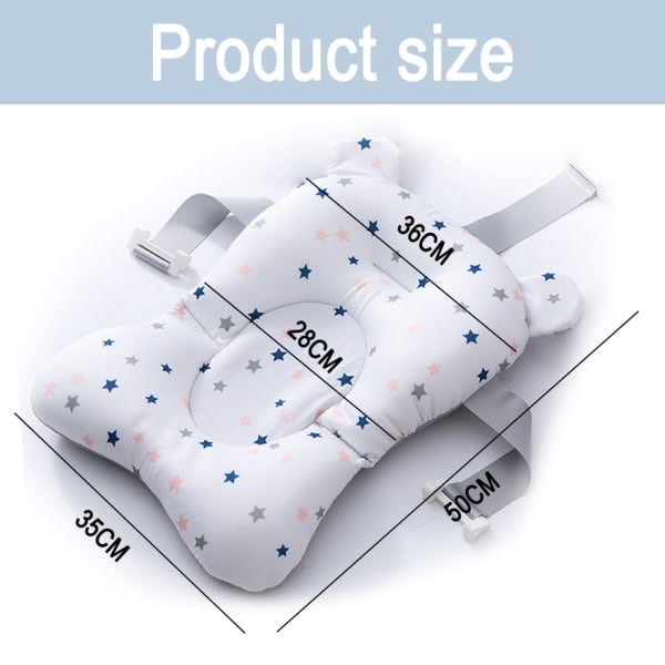 Baby badestol støtte mesh pute - Myk badekudde