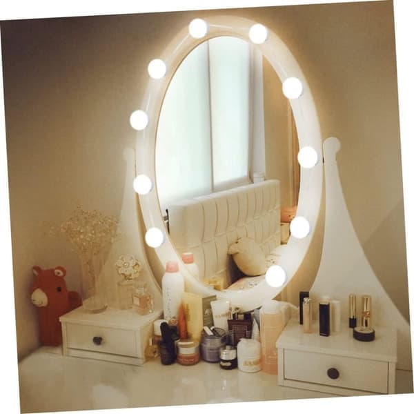 10 LED-lamper til makeup-spejl - LED-lys til makeup-spejl