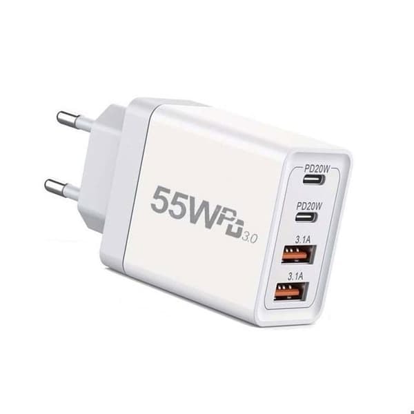 {NT}USB C-lader, Type-C multiportlader, kompatibel med iPhone 14/13/12/11/Pro Max/nettbrett