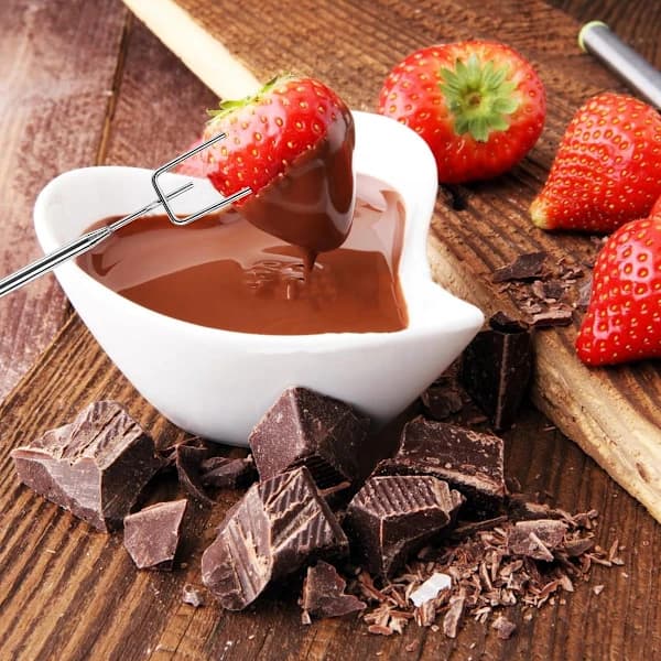 Chokoladegafler - Sæt med 3 - Perfekt til Hot Pot