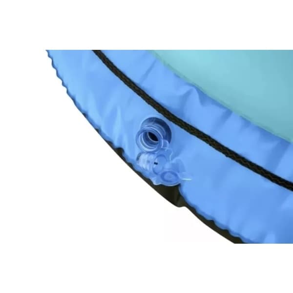 /Hc/Badring med Ryggstöd / Flytande Stol - 120cm Blå