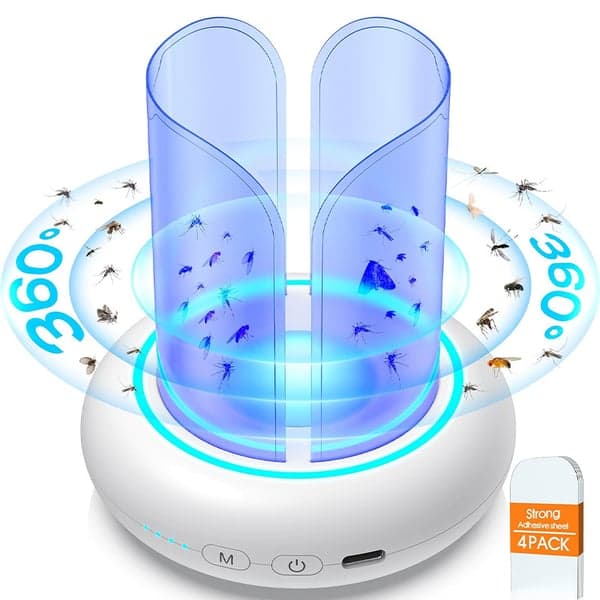 Effective Fly Swatter: USB Rechargeable & Portable