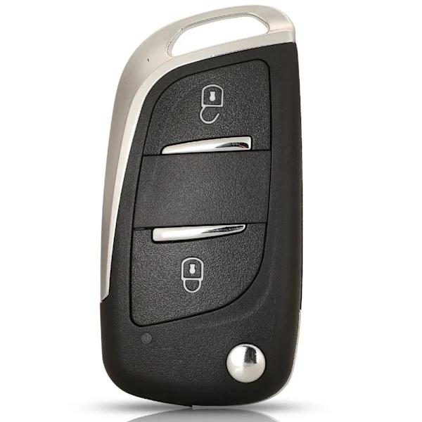 Fällbart etui Bilnøkkeldeksel 2 KNAPPER 2 KNAPPER 2 Knapper