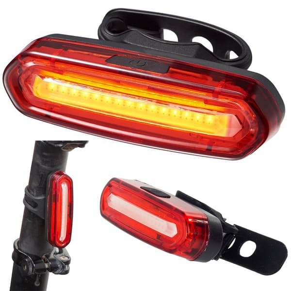 [NT] Baklykt / LED-lampe til Sykkel - Sykkellampe