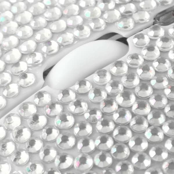 Diamond trådløs mus USB oppladbar SØLV sølv
