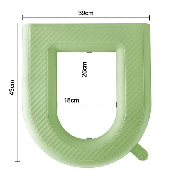Pehmeä WC-istuin WC-kansi SININEN sininen