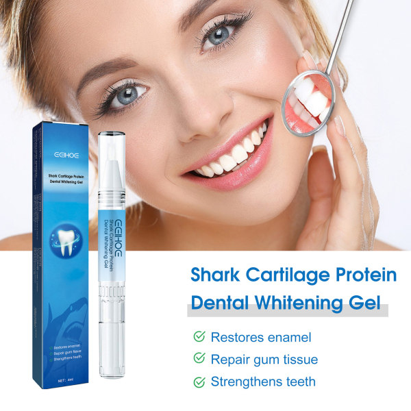 Tandreparationsgel för djuprengöring av tänder, fläckar, plack och tandsten - tandköttsvård och munhygien