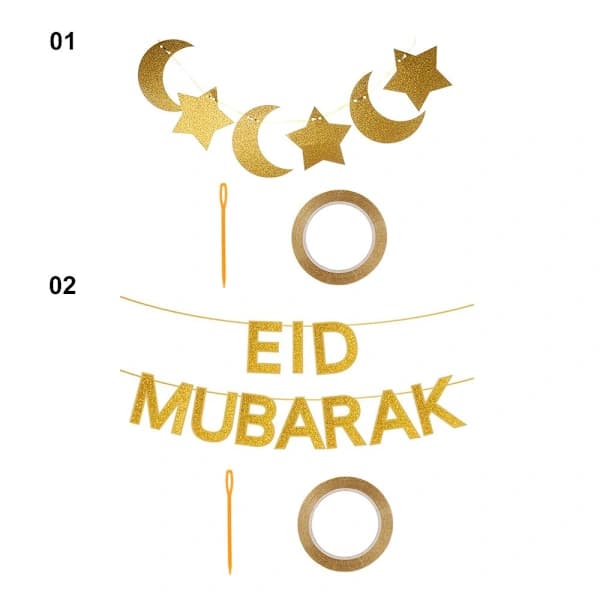 Eid Mubarak -viiri Eid al-Fitr -juhlaan 2 2
