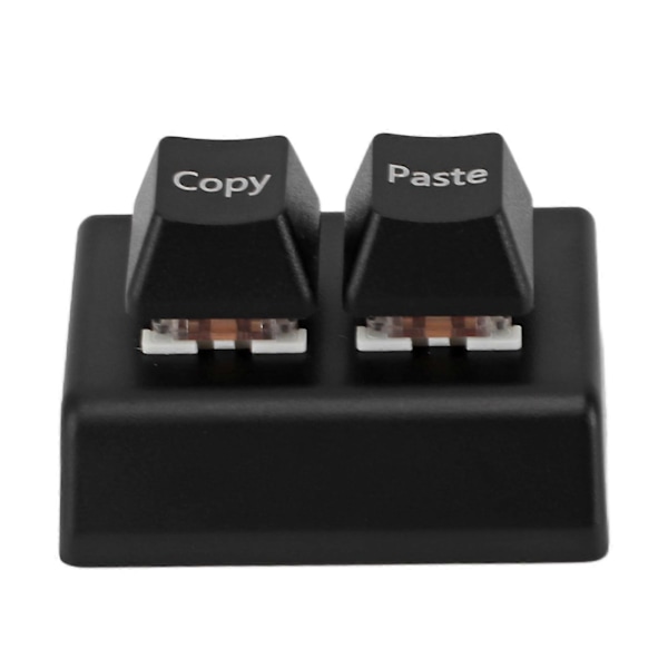 2-Button USB-C Programmable Keypad with Copy Paste for Gaming Office Media