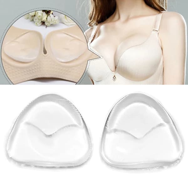 Brystpuder Push Up Polstrede SMALLTRANSPARENT TRANSPARENT SmallTransparent