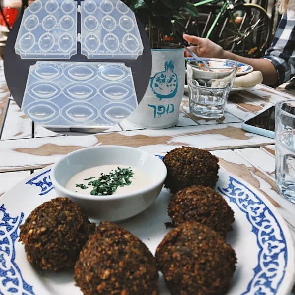 Kjøttbolleform Kibbeh Express HVIT hvit