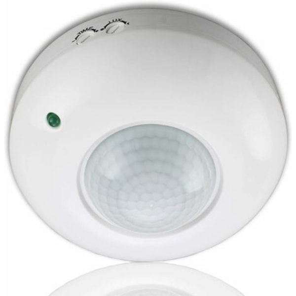 PIR Bevægelsessensor Overflademontering Loftmontering 360° Max 1200W/NC/