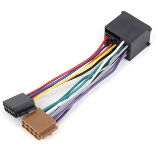 ISO bilradioadapterkabel med fjärrkontrollkabel för E36 E46 E39/NC/