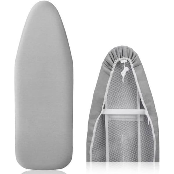 {NT} Premium strykebretttrekk for rask og enkel stryking, egnet for dampstrykejern, 41 cm x 120 cm