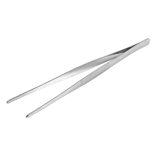 2 stk. tandet pincet Rustfri ståltang Grillværktøj/NC/ 20cm