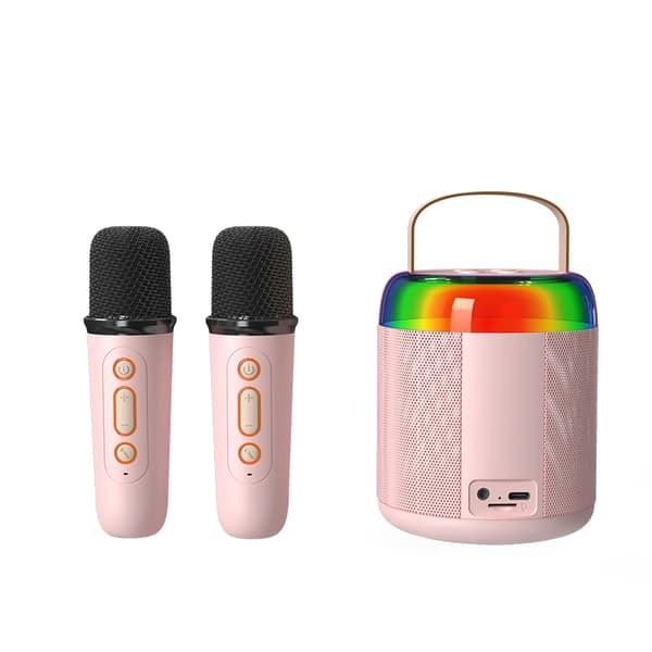 [NT]Y2 Dobbel Mikrofon Karaoke Maskin