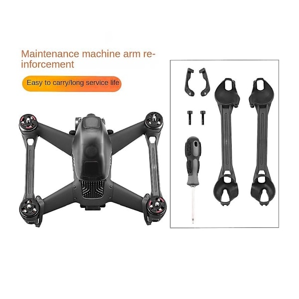 för Fpv Combo Vedligeholdelsesarm Forstærkning Drone Arm Bøjler Beskytter Drone Erstatning for Fpv D_ NN