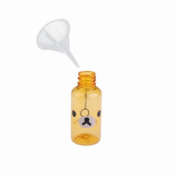 Mini Polyeten Trattset, Klara Smalhalsade Trattar för Parfym, Flaskor, Pulver, Oljor, Kök och Laboratorium, 10 st