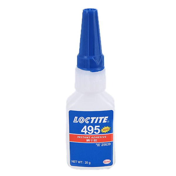 1 st 20g Loctite 401 snabbhäftande flaska Starkare superlim för flera ändamål 3Pcs 495