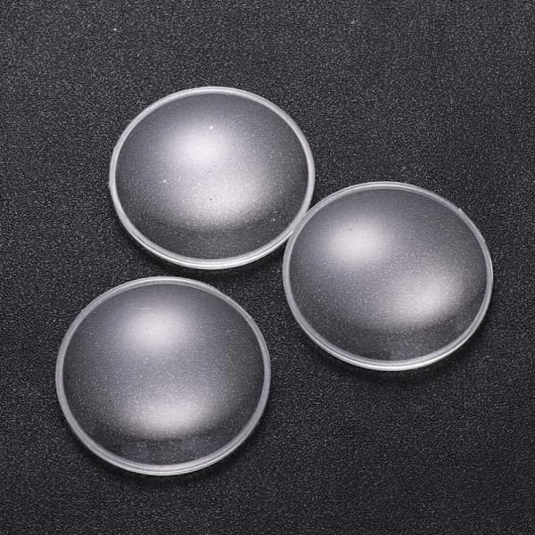 20 st Plast PMMA-lins Optisk 3D-lins Bikonvex lins