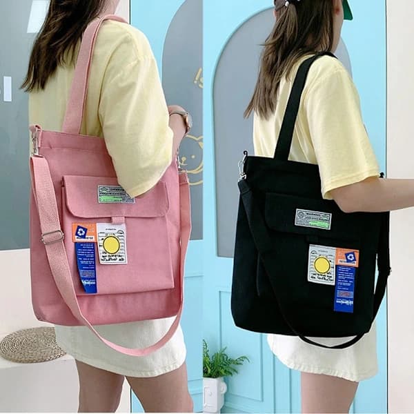 Skuldertaske Crossbody Taske SORT sort