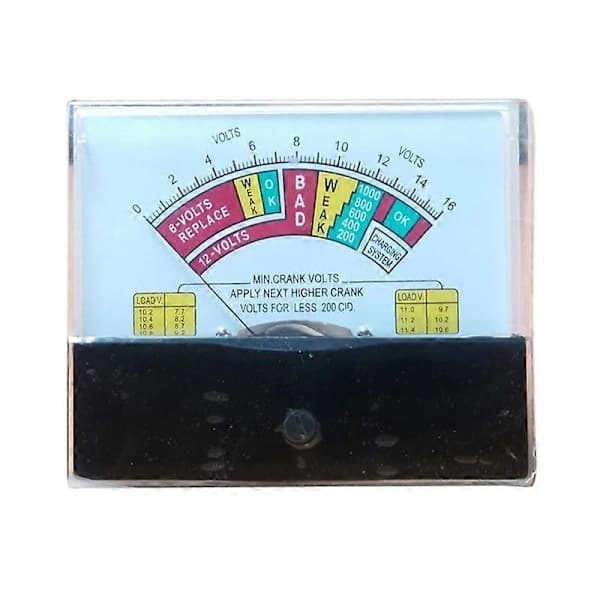 Elektriker Tester Voltmeter Analog Panel Spændingsmåler Mekanisk Pindtype