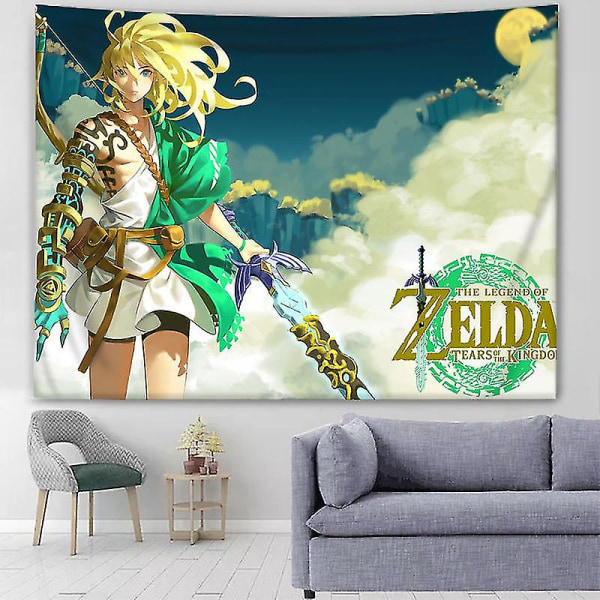 Zelda Tears Of the Kingdom Hd Canvas Poster Konst Dekorativ målning Målning för hem i sovrummet 150cm*130cm 4