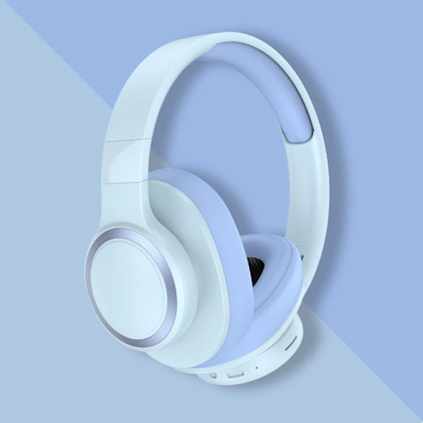 Ørepropper Bluetooth hodetelefoner Trådløst headset BLÅ Blue