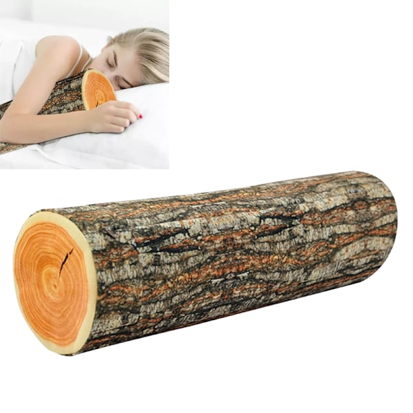 Kreativ trädesign, rund lång kudde, kudde