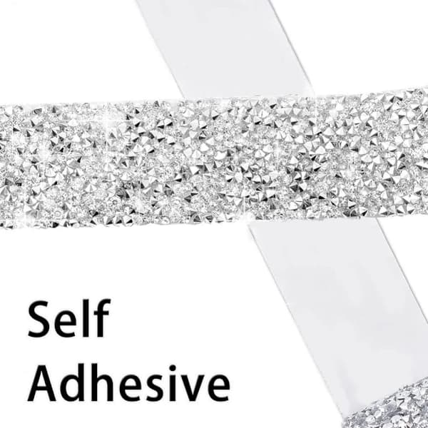Strass-nauhat Fixa Strass-teippi 3CM 3CM 3cm
