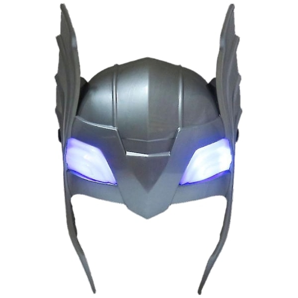 [NT] Personlig barne cosplay maske glødende jul Halloween hjelmer maske for barn Thor Maske