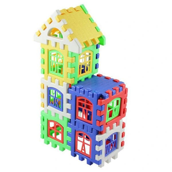Nya Baby Barn Barn Hus Byggsten Utdanning Utvikle tilfeldig en størrelse random one size