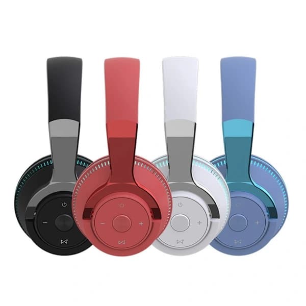 Aktiv brusreducerande Bluetooth-hörlurar VIT Vita