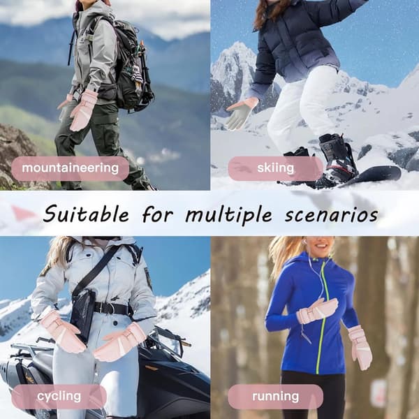 skihansker - Hansker - vinterhansker - herrehansker - One size -
