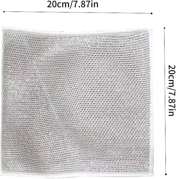 Mikrofiber Disktrasor - 10-pack - Ludd- & Repfria - För Våt/Torr Användning