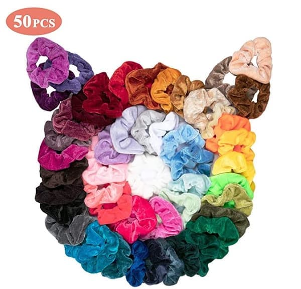 50 stk. hårstrikker, hårstrikk hårbånd, Hårbånd MultiColor