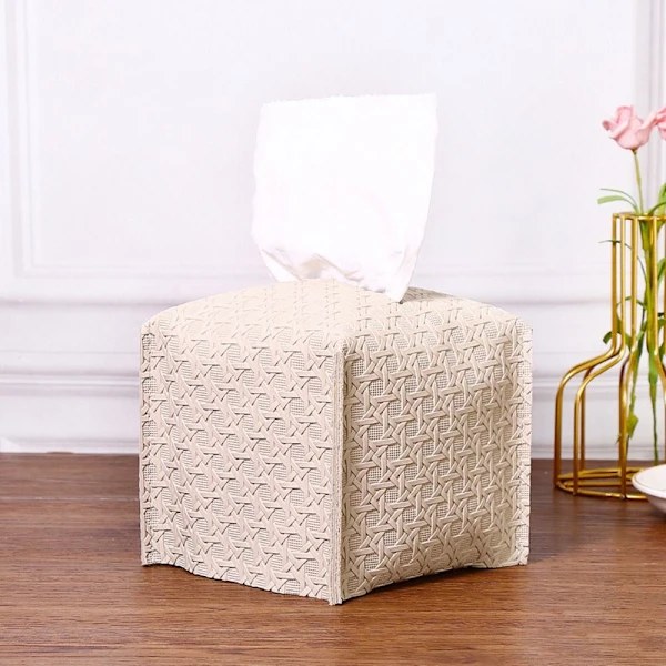 Servietopbevaringsbeholder Tissue Box GRÅ grå