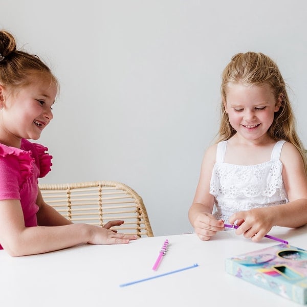 /Hc/DIY Armbåndssæt Enhjørning - Lav dine egne armbånd multifarve