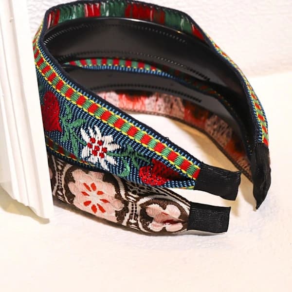 Hårband för Kvinnor Boho Hårband GRÖN Grön