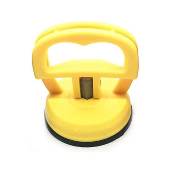 2 st Sugkopp Auto Car Body Dent Ding Remover Reparation Puller Sucker Panel Tool för mobiltelefon yellow