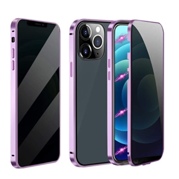 Salaisuussuoja magneettikotelo iPhone 11:lle | liila liila purple