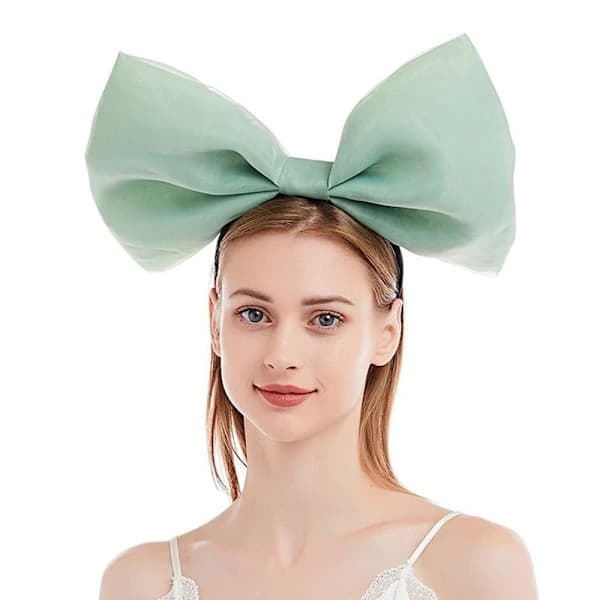 Hårbåge Bowknot Hårband GRÖN grön