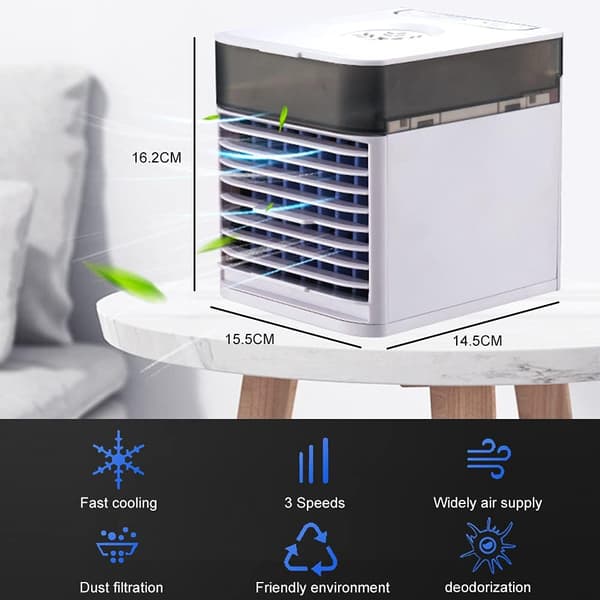 Bærbar Luftkjøler Air Cooler med Vifte_qq
