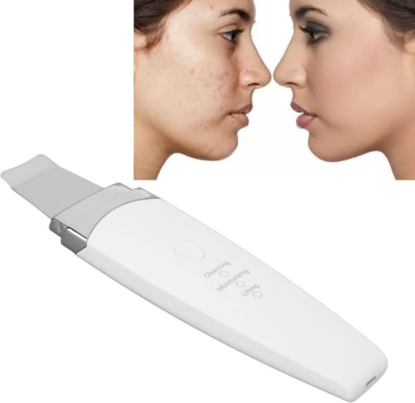 Ultralyds-ansigtsrenser til peeling Hvid