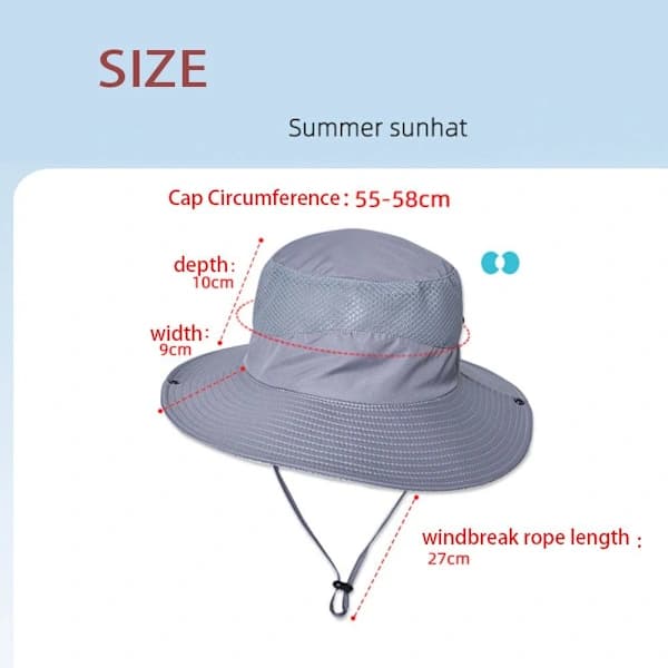 Sommersolhat Bucket Hats MARINE navy