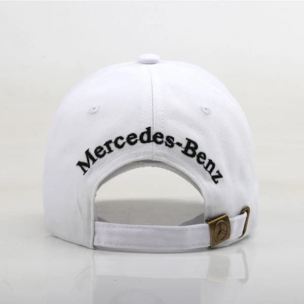 Benz original baseballcaps, unisex, hvit